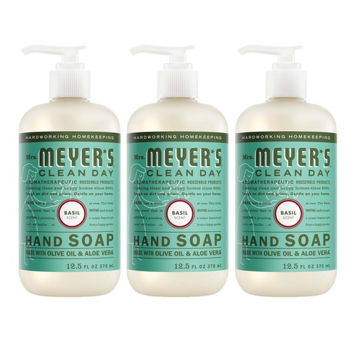Hand soap basil - soap, 12.5